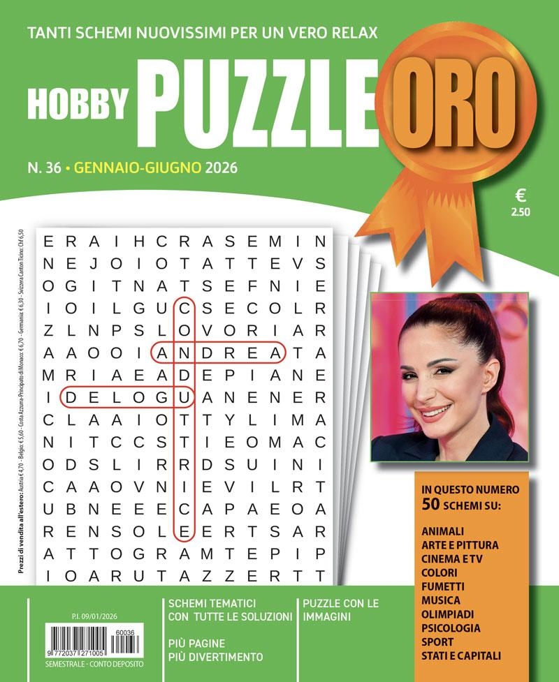 Copertina Hobby Puzzle n.36