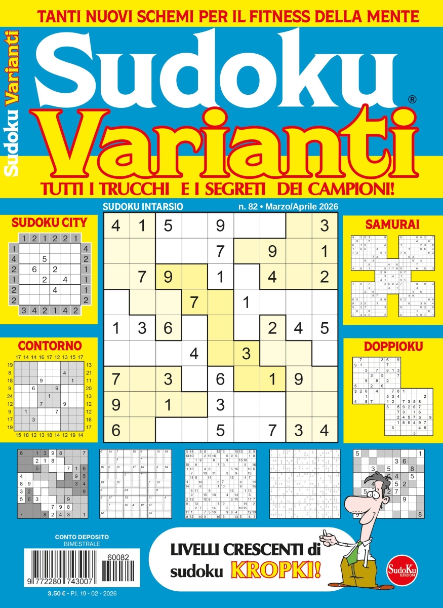 Copertina Sudoku Varianti n.82