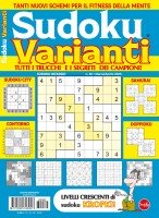 Copertina rivista Sudoku Varianti