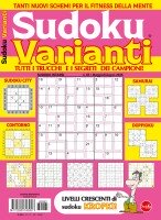 Copertina rivista Sudoku Varianti