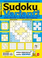 Copertina rivista Sudoku Varianti