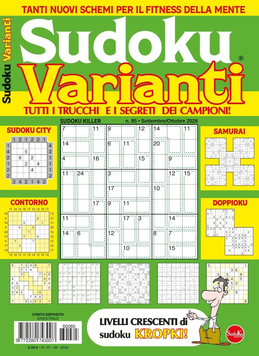 Copertina Sudoku Varianti n.85