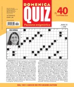 Copertina rivista Domenica Quiz