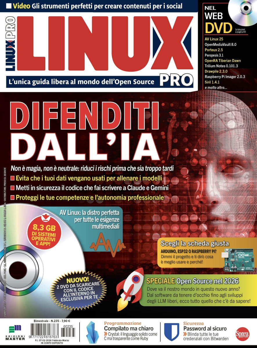 Copertina Linux Pro n.235