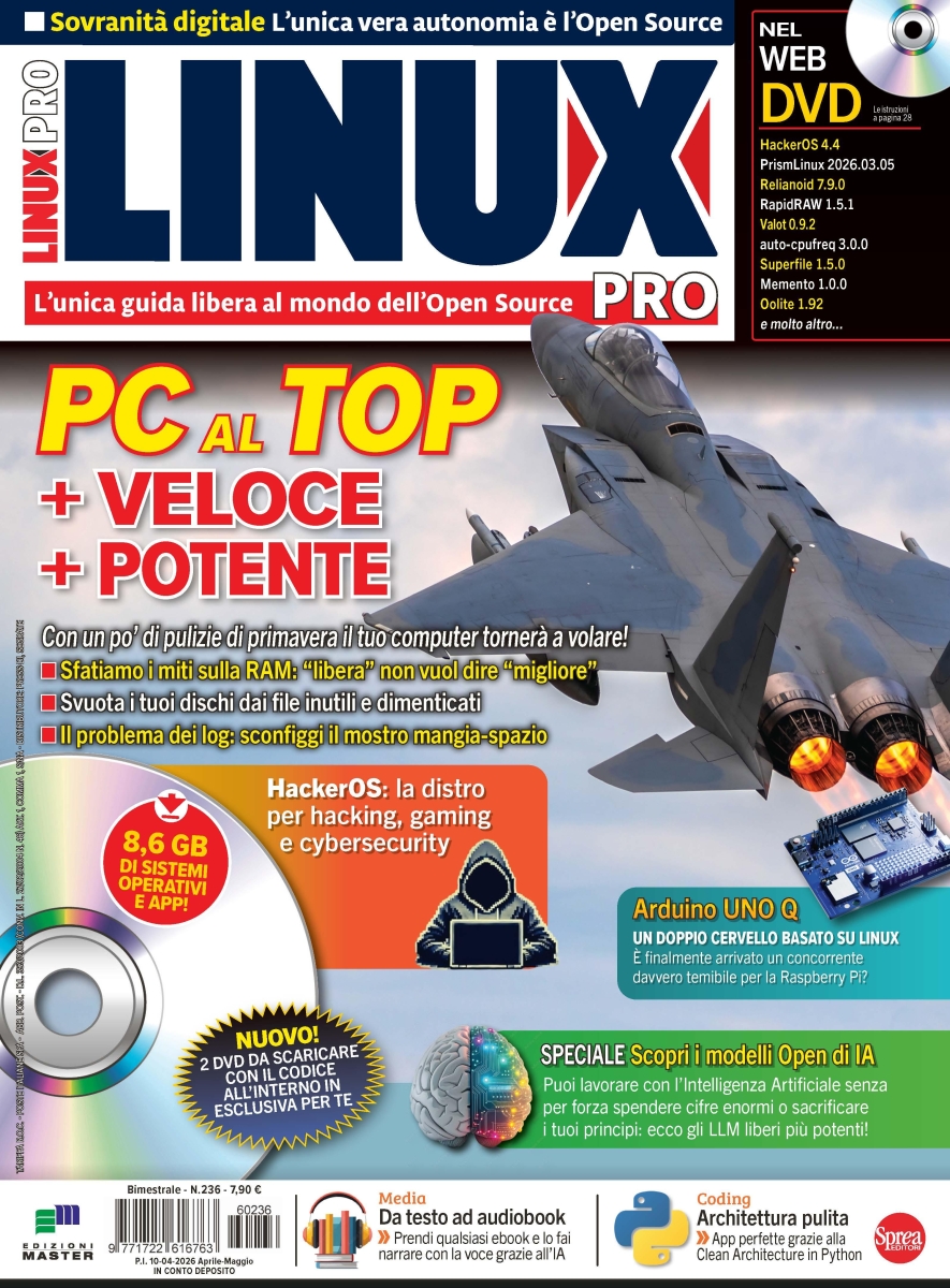Copertina Linux Pro n.236