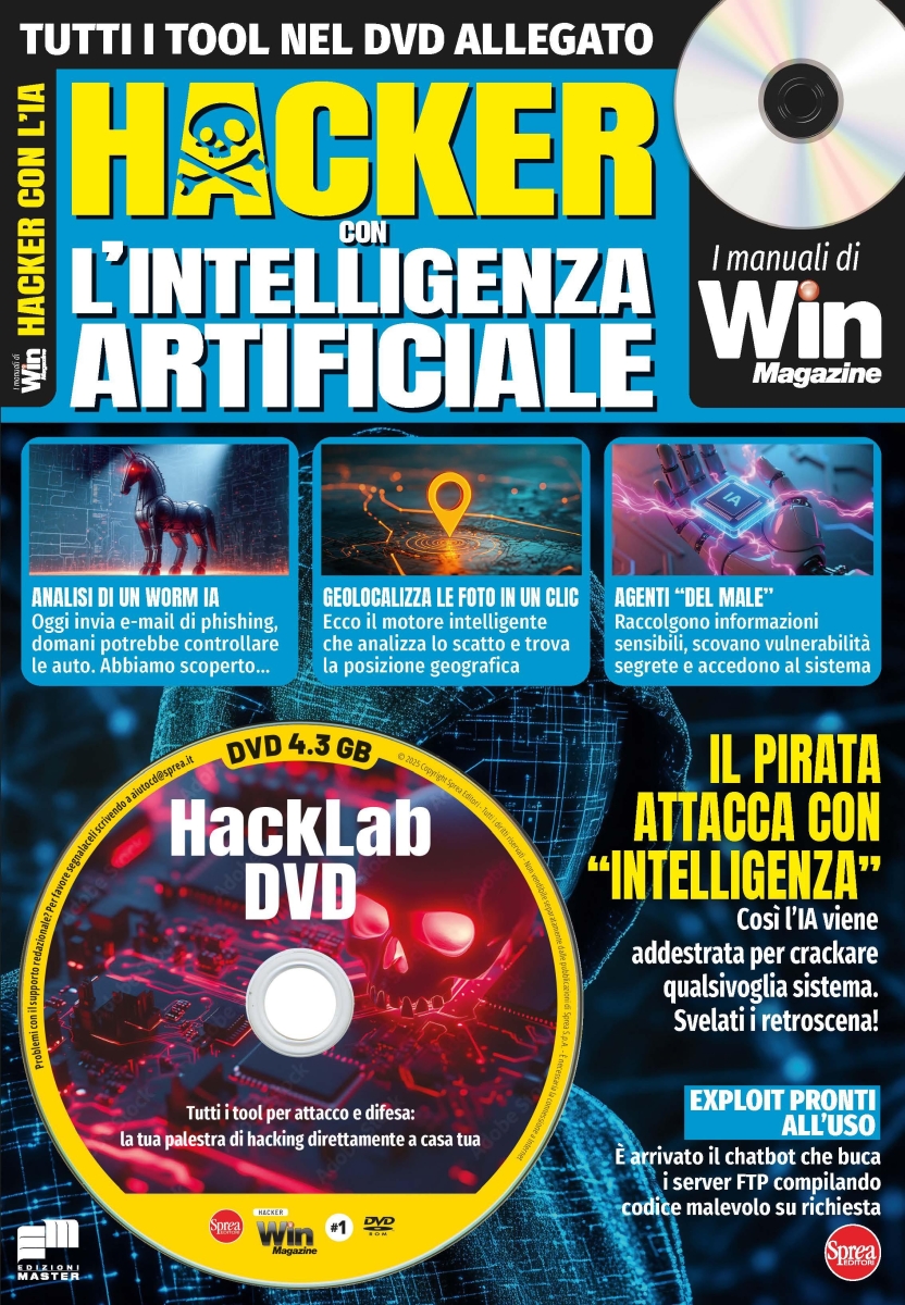 Copertina Win Magazine Hacker  n.1