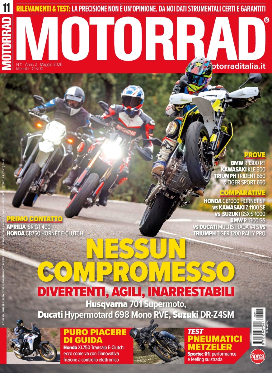 Copertina Motociclismo Motorrad n.11