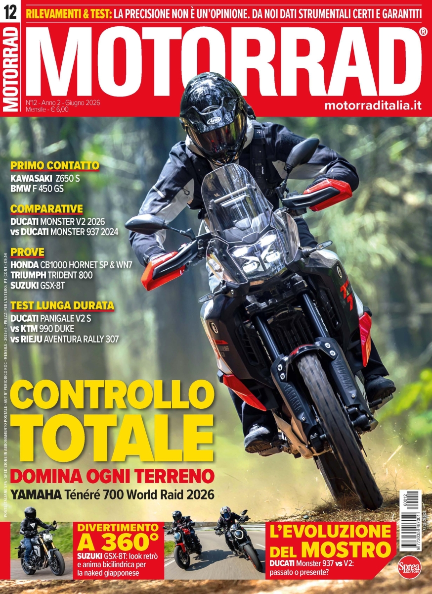 Copertina Motociclismo Motorrad n.12