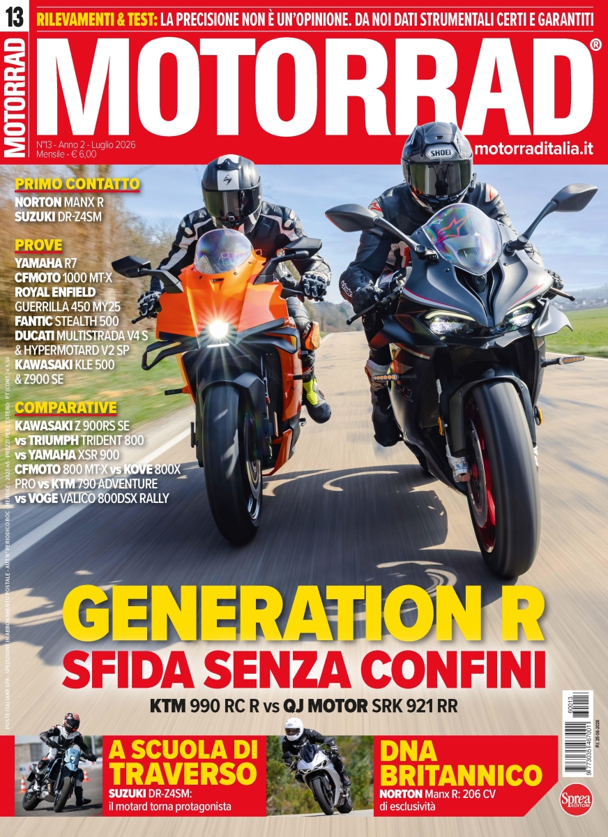 Copertina Motociclismo Motorrad n.13
