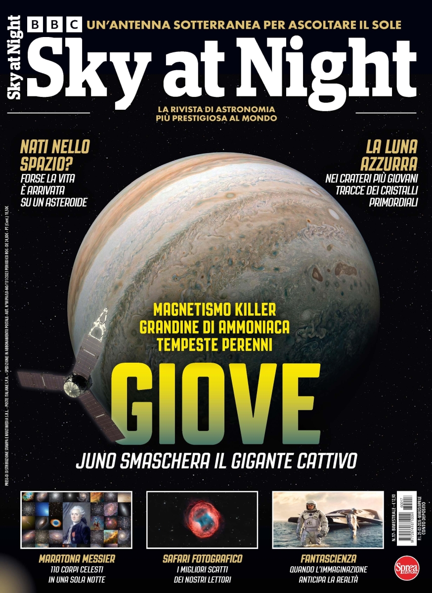 Copertina Bbc Sky at night n.17