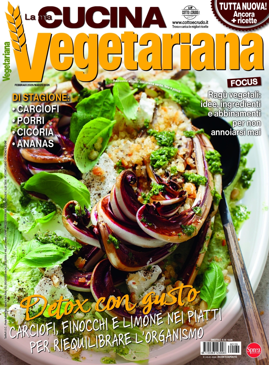 Copertina La Mia Cucina Vegetariana n.135