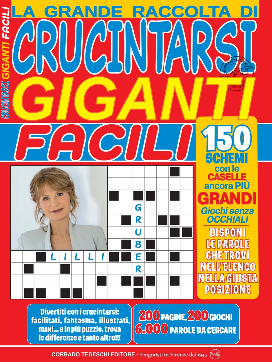 Copertina Crucintarsi Facili Giganti Raccolta n.5