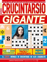 Copertina rivista Crucintarsio Gigante