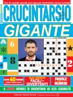 Copertina rivista Crucintarsio Gigante