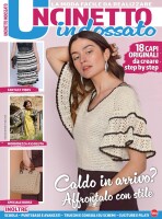 Copertina rivista Uncinetto Indossato