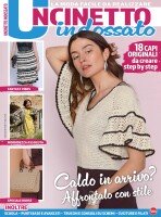 Copertina rivista Uncinetto Indossato