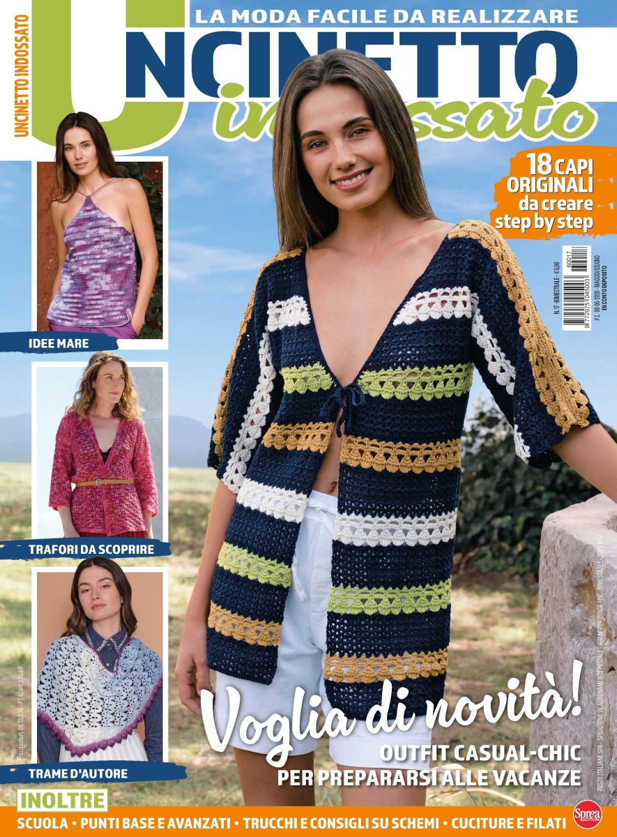 Copertina Uncinetto Indossato n.17