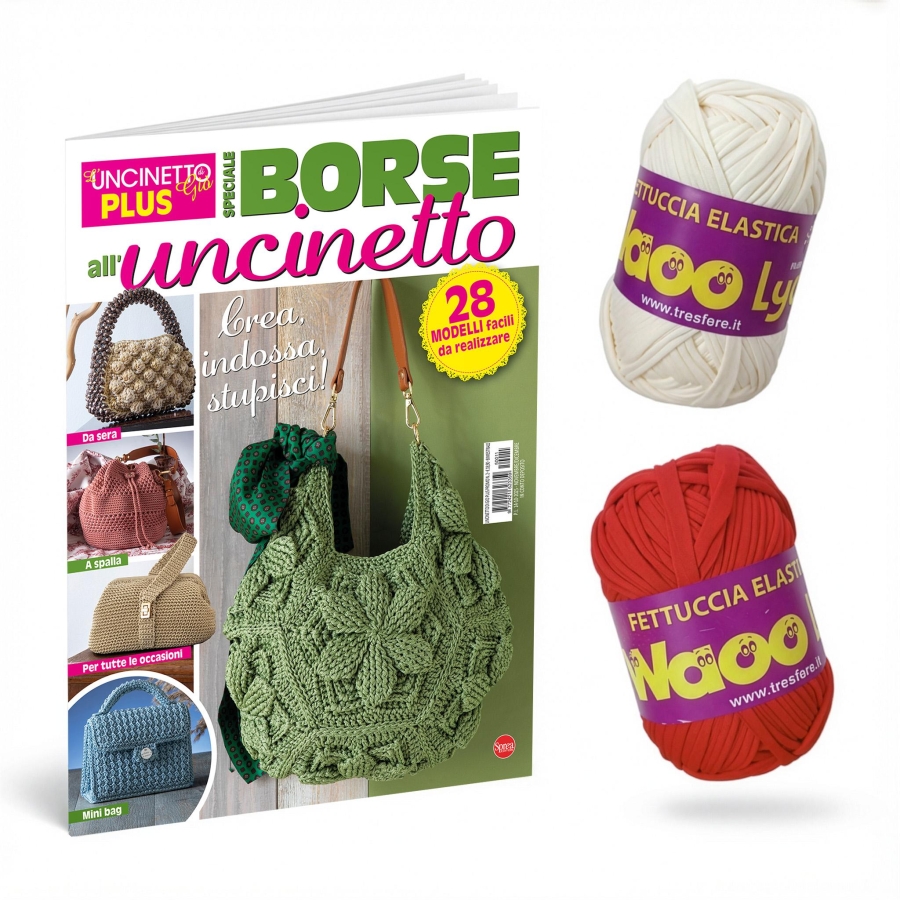 Copertina Speciale Borse all Uncinetto Waoo Lycra n.11