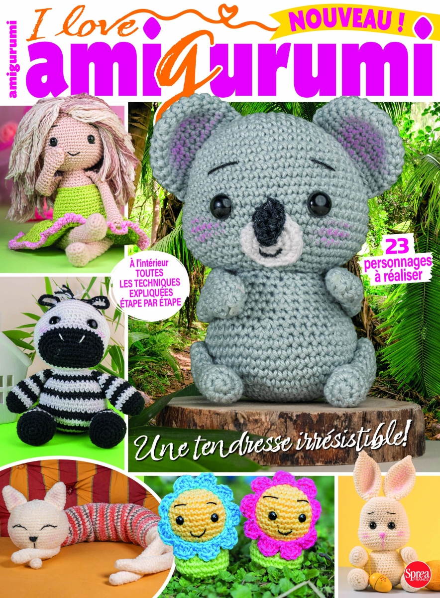 Copertina I Love Amigurumi Francia n.9