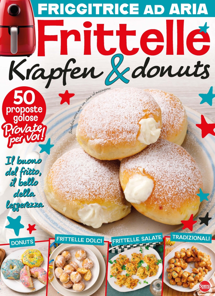 Copertina Friggitrici ad aria Ricettario n.1