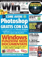 Copertina rivista Win Magazine
