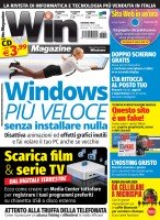 Copertina rivista Win Magazine