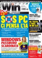 Copertina rivista Win Magazine