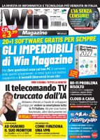 Copertina rivista Win Magazine