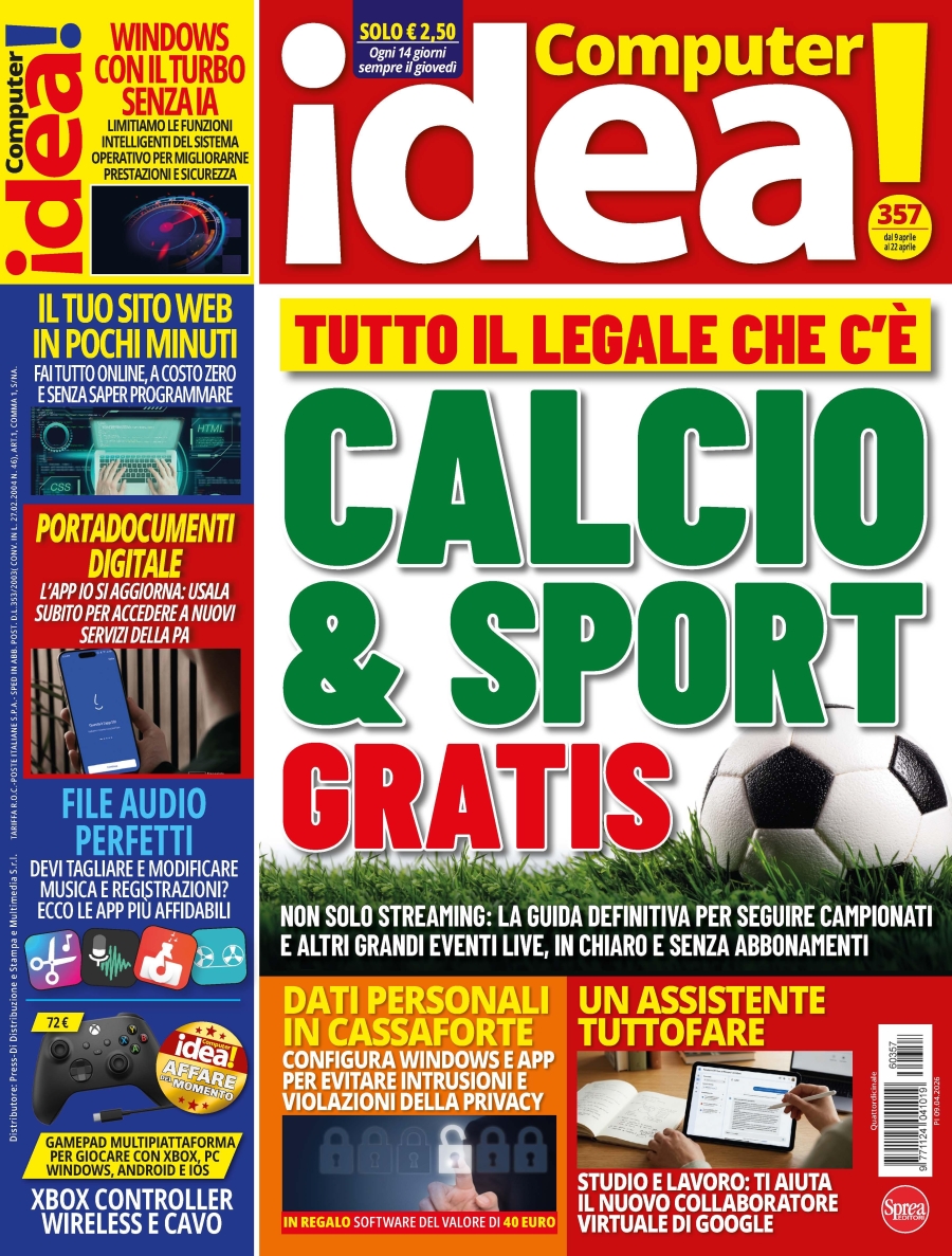 Copertina Il Mio Computer Idea n.357