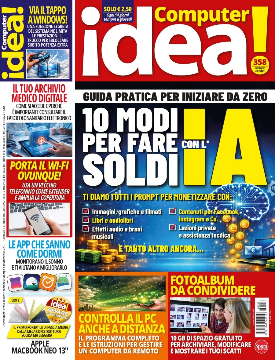 Copertina Il Mio Computer Idea n.358