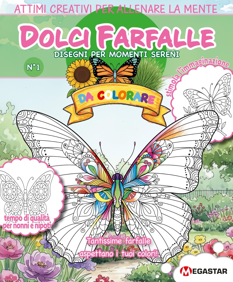 Copertina Dolci Farfalle  n.1