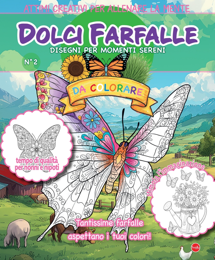 Copertina Dolci Farfalle  n.2