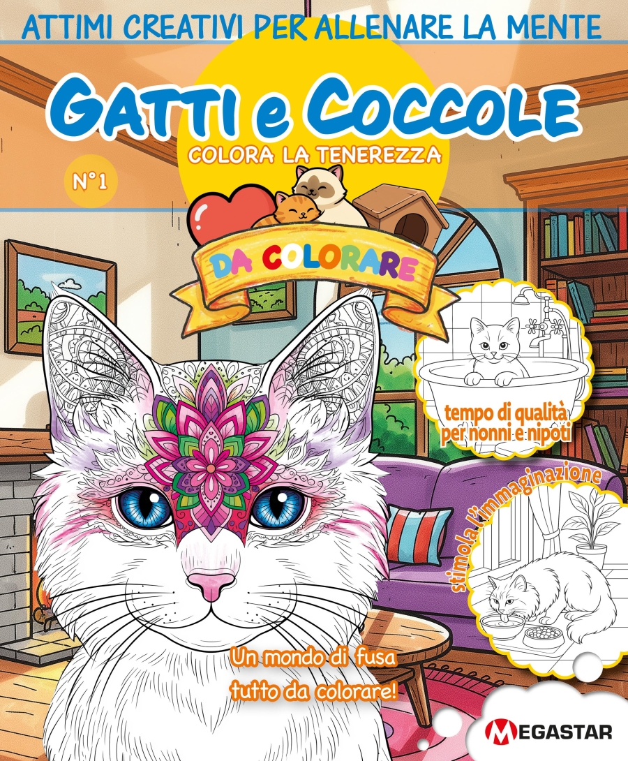 Copertina Gatti e Coccole n.1