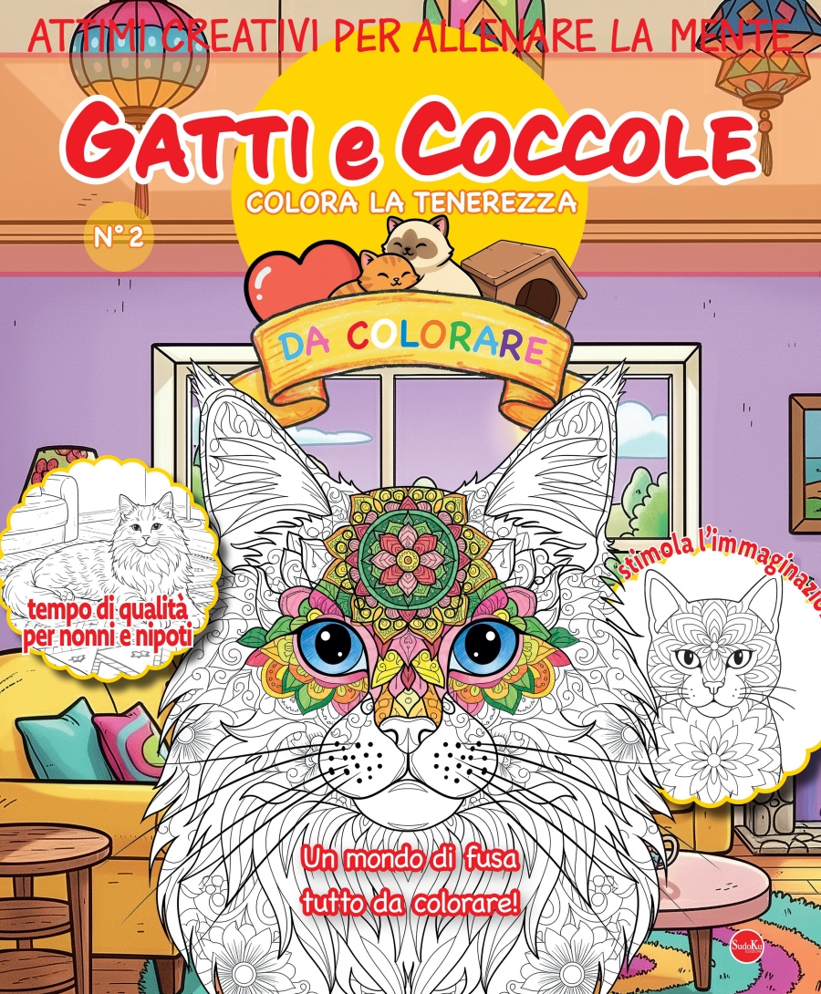 Copertina Gatti e Coccole n.2