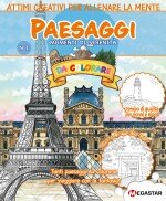 Copertina rivista Paesaggi da Colorare