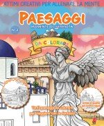 Copertina rivista Paesaggi da Colorare