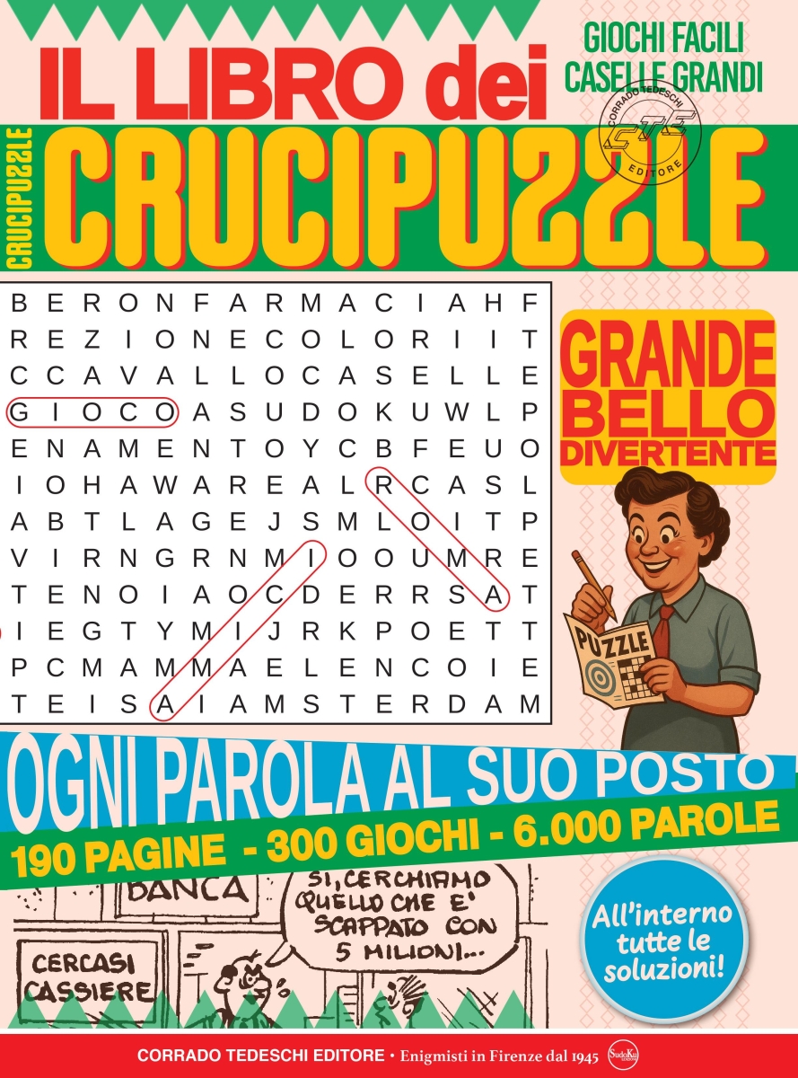 Copertina Il Libro dei Crucipuzzle  n.1