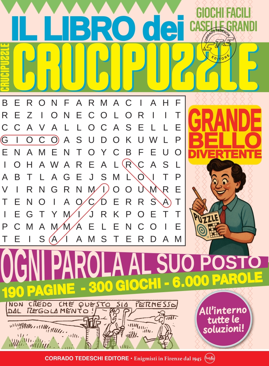 Copertina Il Libro dei Crucipuzzle  n.2