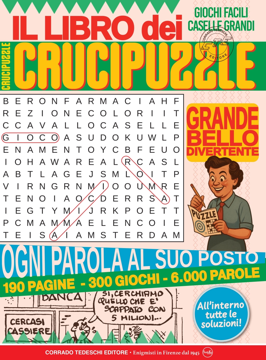 Copertina Il Libro dei Crucipuzzle  n.3