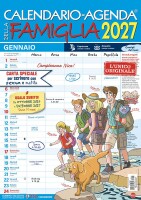 Copertina rivista Calendario - Agenda/Famiglia