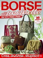 Copertina rivista Borse Uncinetto