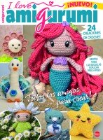 Copertina rivista I Love Amigurumi (Spagna)