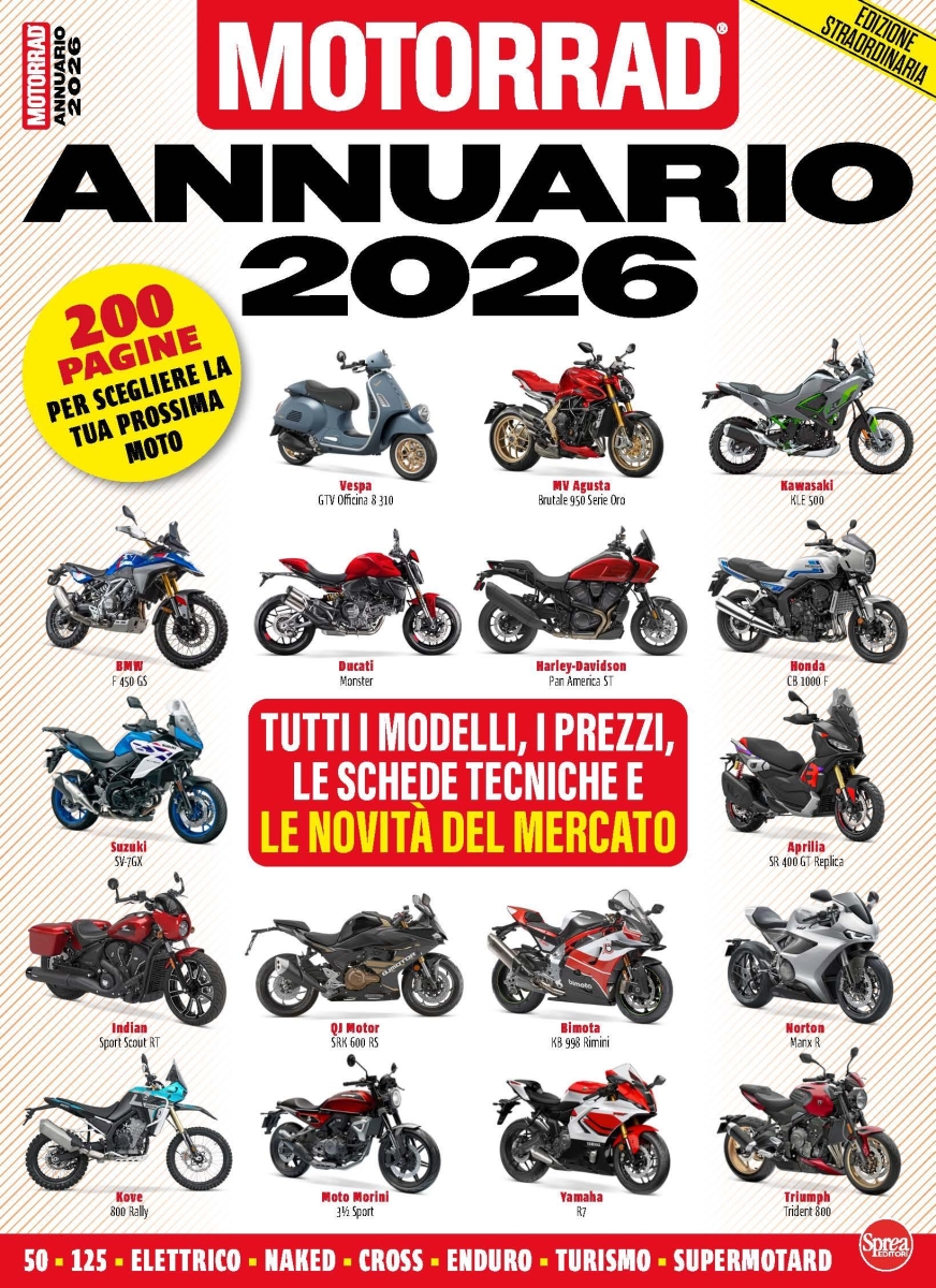 Copertina Motorrad Annuario 2026 n.1