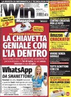 Copertina rivista Win Magazine Gold