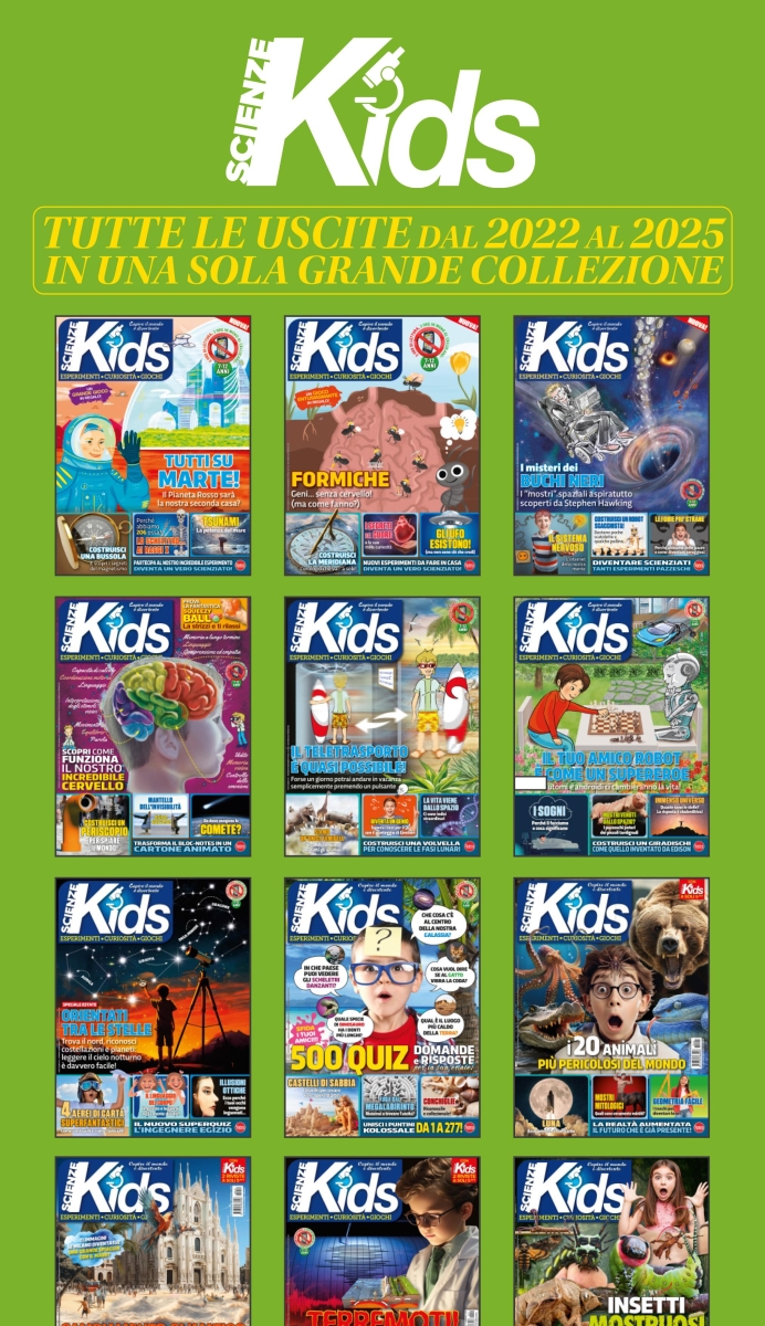 Copertina Scienze Kids Raccolta PDF (digitale)  n.1