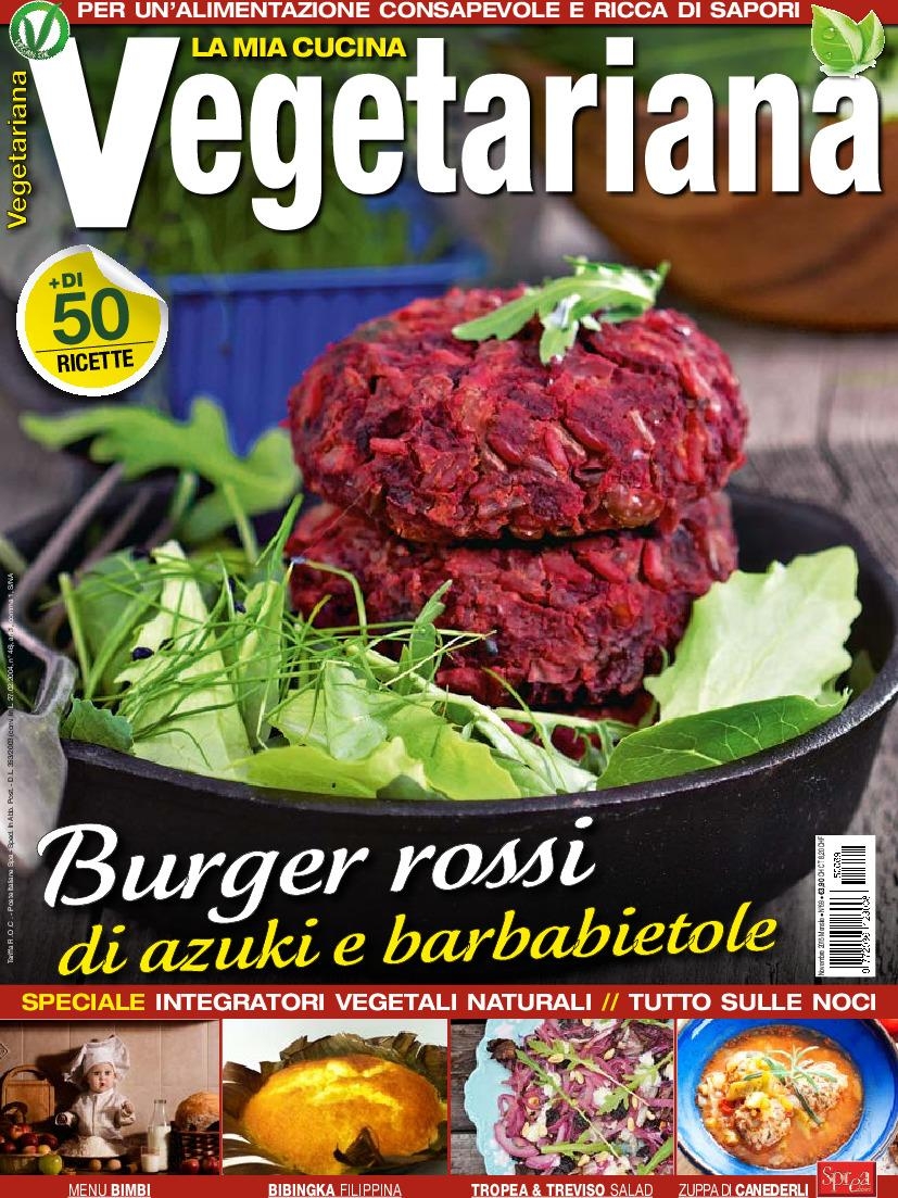 Copertina La Mia Cucina Vegetariana n.69