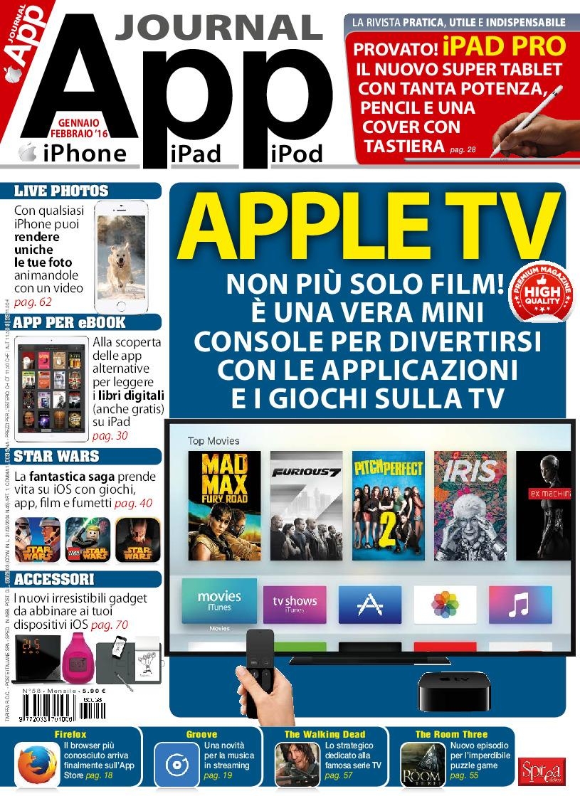 Copertina App Journal n.58